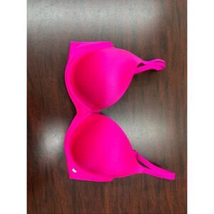 Victoria’s Secret Very Sexy Lightly Lined Plunge Hot Pink Bra Size 36DD
